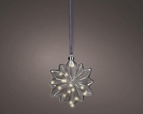 Mikro-LED Blume mit Sparkle-Effekt 8 cm