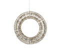 LED Kranz Outdoor gold warmweiße LED 70x15cm