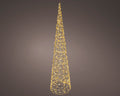 LED Konus Outdoor gold warmweiße & klassischwarme LED 23x90cm