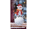 LED Schneemann Acryl Outdoor kaltweiße LED 33x40.5x70.5cm