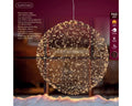 LED Kugel Outdoor schwarz klassischwarme LED 58cm
