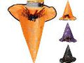 Hexenhut orange/lila/schwarz