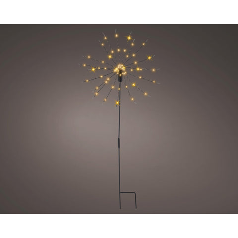 LED-Polarstern Gartenstecker 60 klassischwarme LED