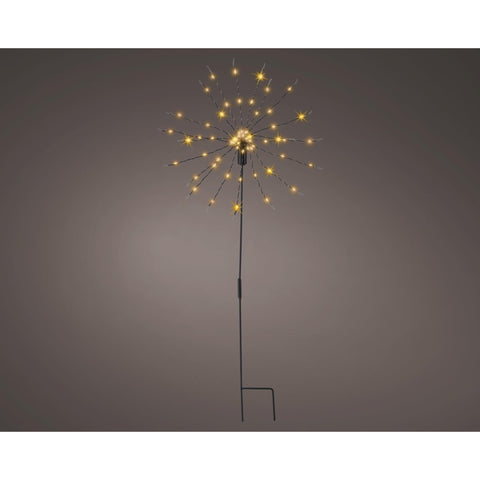 LED-Polarstern Gartenstecker 60 klassischwarme LED