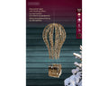 LED Ballon Outdoor gold warmweiße LED 47x47x100cm