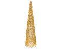 LED Konus Outdoor gold klassischwarme LED 25x100cm