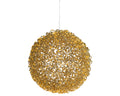 LED Kugel Outdoor gold klassischwarme LED 55cm