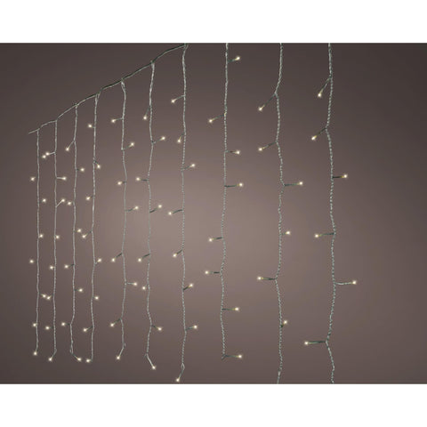 LED-Lichtvorhang Chaser-Effekt kaltweiss 240 LED / 2.2x1.5 m