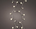 LED Cherrybeleuchtung Outdoor transparent 120 warmweiße LED 900cm
