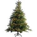 LED Lichterkette Cluster 8 Leuchtmodi Outdoor schwarz 1128 klassischwarme LED 1050cm