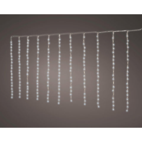 LED-Balkonbeleuchtung warmweiss 400 LED / 4x1 m