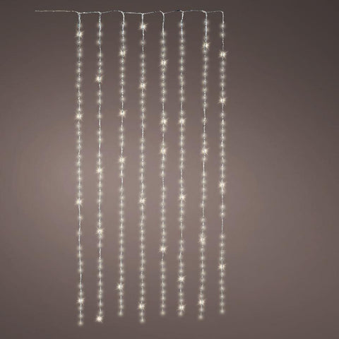 LED-Balkonbeleuchtung "Flowing" 320 LED 1x2 m