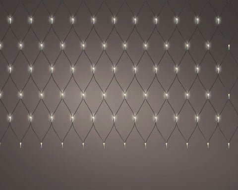 LED-Lichternetz warmweiss 180 LED / 2x2m