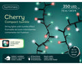 LED Cherrybeleuchtung 8 Leuchtmodi Outdoor schwarz 350 bunte LED 750cm