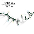 LED Lichterkette Compact 8 Leuchtmodi Outdoor grün 1000 warmweiße & kaltweiße LED 2250cm
