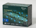 LED Lichterkette Compact 8 Leuchtmodi Outdoor grün 500 blaue LED 1100cm