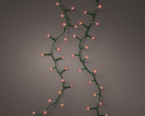LED-Lichterkette „Compact Twinkle“ rot 500 LED / 11m
