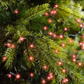 LED Lichterkette Compact 8 Leuchtmodi Outdoor grün 750 rote LED 1600cm