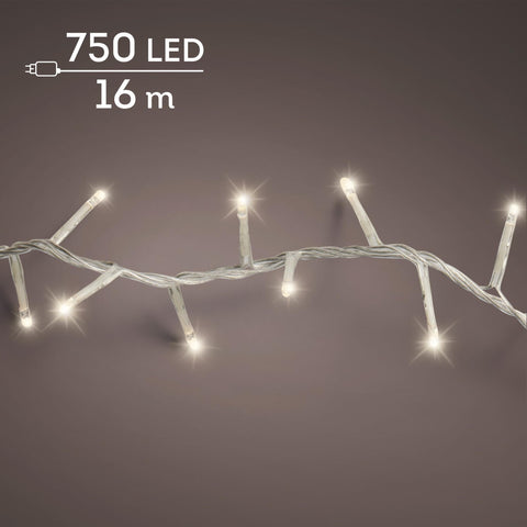 LED-Lichterkette "Compact Twinkle" warmweiss 750 LED / 16m