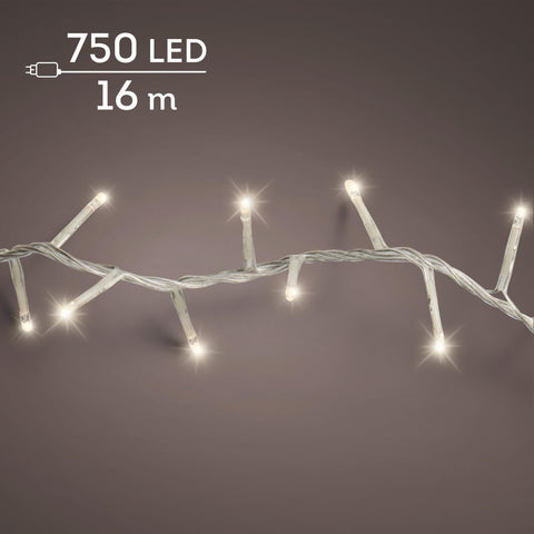 LED-Lichterkette "Compact Twinkle" warmweiss 750 LED / 16m