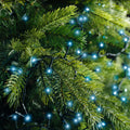 LED Lichterkette Compact 8 Leuchtmodi Outdoor grün 1000 blaue LED 2250cm