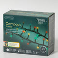LED Lichterkette Compact 8 Leuchtmodi Outdoor grün rot grün klassischwarme LED 1600cm