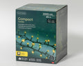 LED Lichterkette Compact 8 Leuchtmodi Outdoor grün 2000 softgoldene LED 4500cm