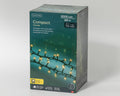 LED Lichterkette Compact 8 Leuchtmodi Outdoor grün 3000 softgoldene LED 6000cm