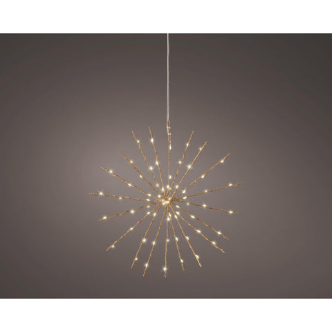 Micro LED Polarstern warmweiss 10 LED