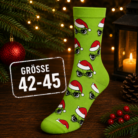 Socken Festtags-Muffel mit Spruch