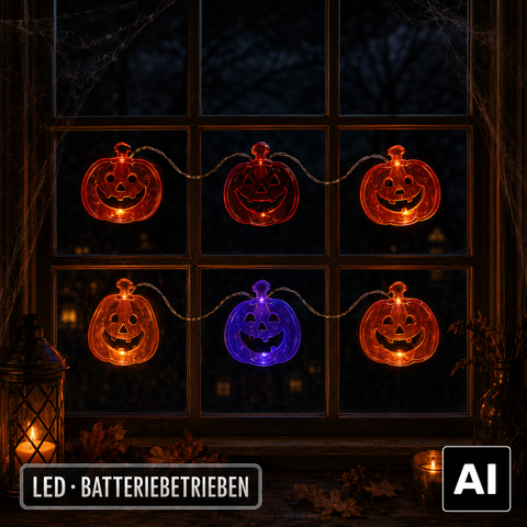 LED-Fensterdeko 6er Set