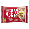 Rote nestlé kitkat minis 200g pack mit 12 einzeln verpackten mini schokoriegeln
