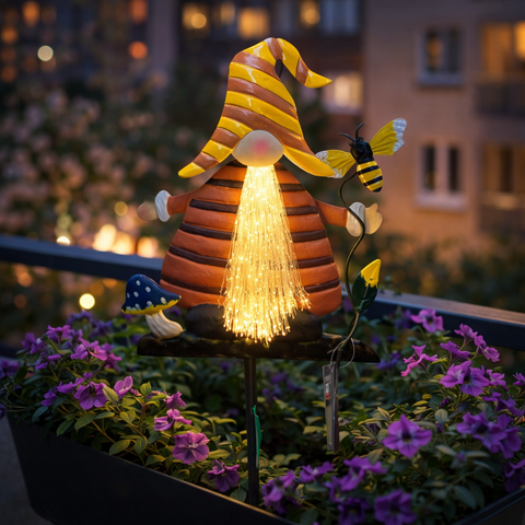 Solar-Wichtel/Zwerg Biene 24x5x50 cm