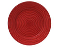 Dekoteller rot 33x1.5cm