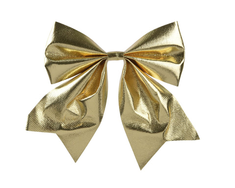 Schleife glänzend gold 20x1x24cm