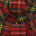 Schleife Karomuster 2er Set bunt 14x1x17cm