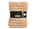 Kuscheldecke beige 170x130x1cm
