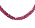 Lametta girlande pet mit schimmerndem fuchsia metallic tinsel und fransiger struktur für festliche dekoration