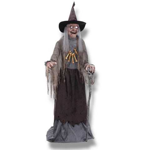 Animierte Hexe Animatronic Seasonal Visions International