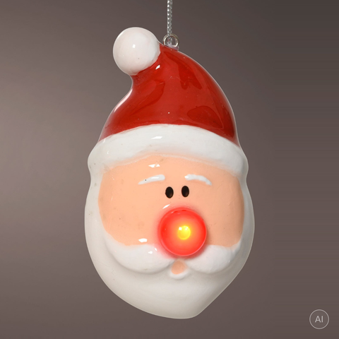 LED Kugel Santa Elf 9x5.4x9.5cm
