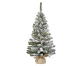Imperial Mini-Baum beschneit grün weiß warmweiße LED 46x90cm