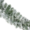 Imperial Girlande beschneit grün weiß 25x270cm