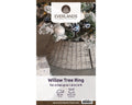 Baumring Weide D: 57cm grau 57x28cm