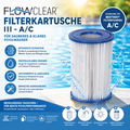 Flow Clear Pool Filter kartusche |||-A/C – Lifestyle Home & Garden