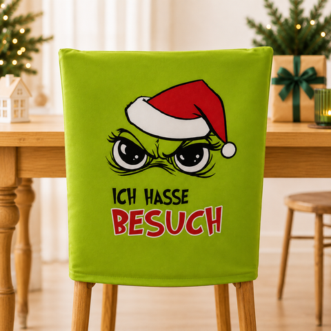 Stuhlhusse "Ich hasse Besuch"