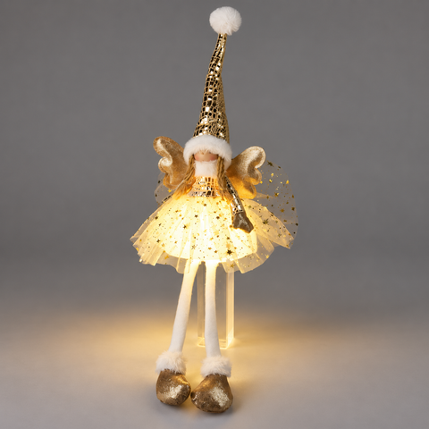 Engel Mädchen 60cm gold