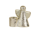 Kerzenhalter Steingut champagne gold 7.2x5x7.5cm
