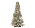 Tannenbaum auf Fuß champagner 12x30cm
