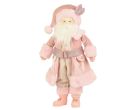 Weihnachtsmann rosa 27.5x24.5x55.2cm