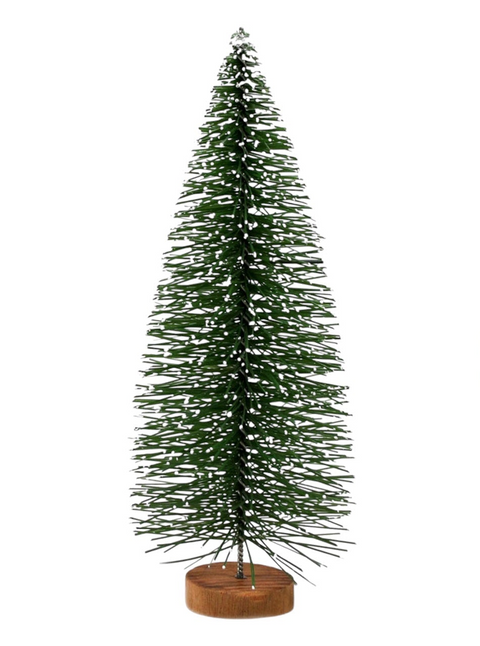 Deko Weihnachtsbaum 25cm mit Schnee